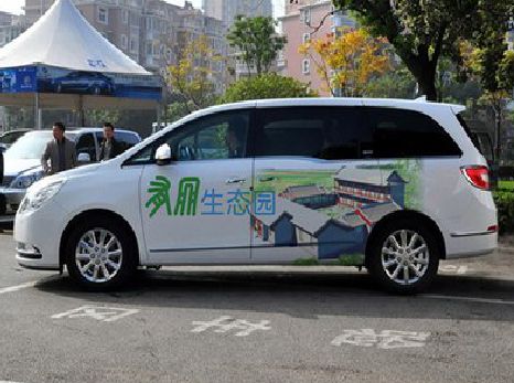 炎陵户外车贴喷绘如何保持效果?